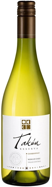 Вино Takun Chardonnay Reserva, 2020