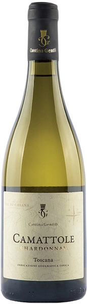 Вино Cantina Gentili, Camattole Chardonnay, Toscana IGT, 2022