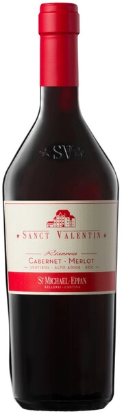 Вино San Michele-Appiano, Sanct Valentin Cabernet-Merlot Riserva, Alto Adige DOC, 2015