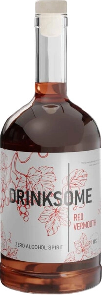 Вермут Drinksome Red Vermouth Zero Alcohol, 0.7 л