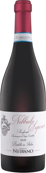 Вино Tenute Neirano, Nebbiolo Superiore Monferrato DOC, 2020