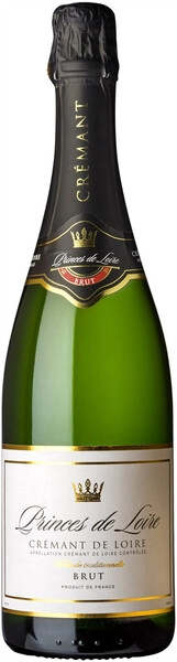 Игристое вино Princes de Loire Brut, Cremant de Loire AOC