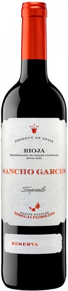 Вино Patrocinio, Sancho Garces Reserva, Rioja DOC
