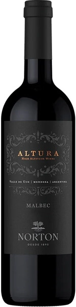Вино Norton, Altura Malbec, 2022