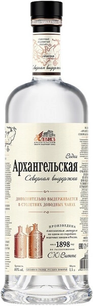 Водка Архангельская Северная выдержка, 1.5 л