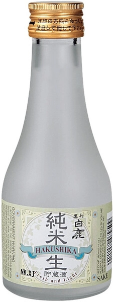 Саке Hakushika Fresh & Light Junmai Namachozo, 180 мл