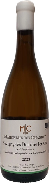 Вино Marcelle de Changey, Savigny-les-Beaune Premier Cru "Les Vergelesses" АОC Blanc, 2023