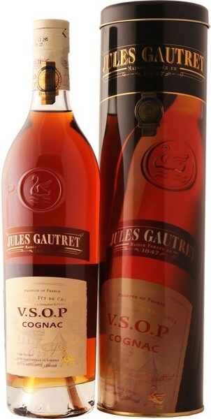 Коньяк Jules Gautret VSOP, in tube, 0.7 л