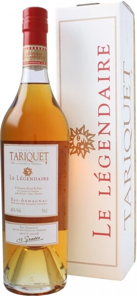 Арманьяк Chateau du Tariquet Le Legendaire, Bas-Armagnac AOC, gift box, 0.7 л