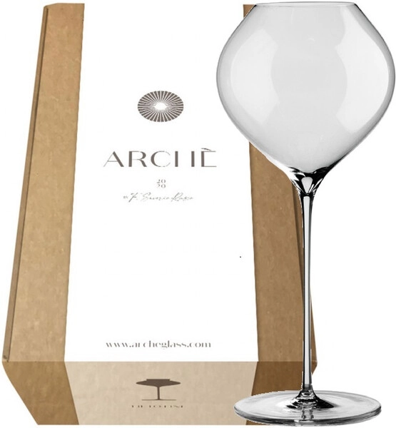 Бокал F. Saverio Russo, Arche 2020 Metodi Sparkling, gift box, 0.505 л