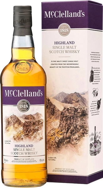 Виски McClelland's Highland, gift box, 0.7 л