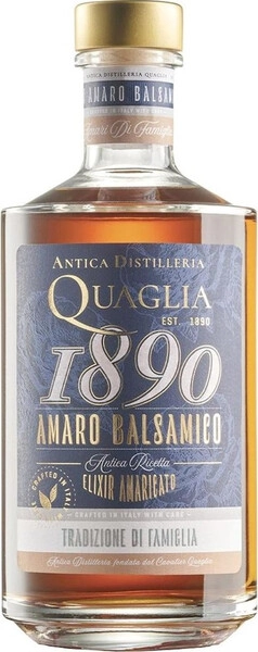 Ликер Antica Distilleria Quaglia, 1890 Amaro Balsamico, 0.7 л