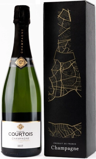 Шампанское Pierre Сourtois, Brut, Champagne AOC, gift box