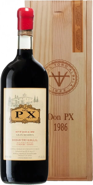 Херес Toro Albala, "Don PX" Gran Reserva, 1986, wooden box, 1.5 л