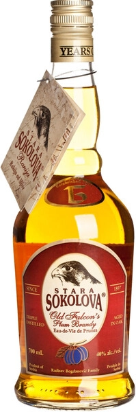 Водка Стара Соколова 7 Экспорт, 0.7 л