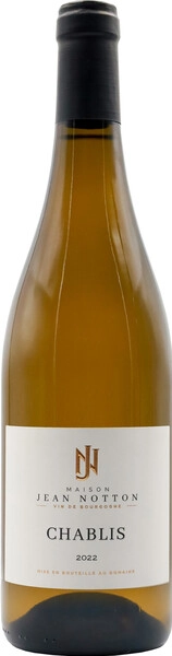 Вино Maison Jean Notton, Chablis AOP, 2022
