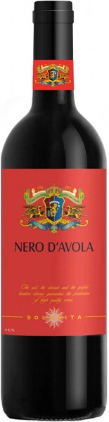 Вино Solarita Nero d'Avola, Sicilia DOC, 2022