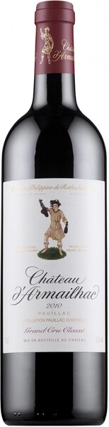 Вино Chateau d'Armailhac, Pauillac AOC 5-me Grand Cru Classe, 2010