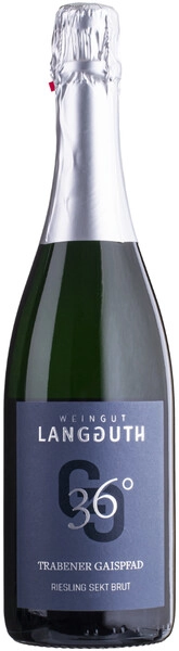 Игристое вино Ulrich Langguth, 36° Trabener Gaispfad Riesling Sekt Brut