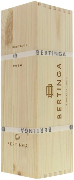 Вино Bertinga, Bertinga, Toscana IGT, 2016, wooden box, 1.5 л