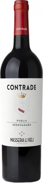 Вино Li Veli, Contrade Negroamaro, Salento IGT, 2023