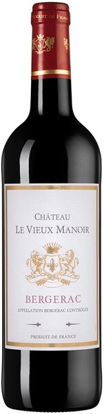 Вино Chateau Le Vieux Manoir, Bergerac AOC, 2021