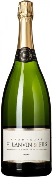 Шампанское Champagne H. Lanvin & Fils, Brut, 2020, 1.5 л