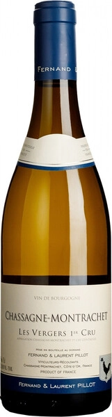 Вино Domaine Fernand & Laurent Pillot, Chassagne-Montrachet 1er Cru "Les Vergers" AOC, 2020