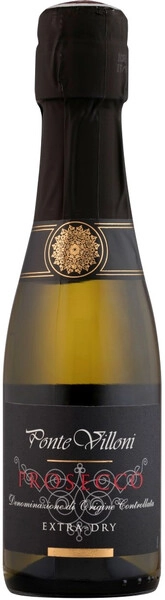 Игристое вино Contri Spumanti, Ponte Villoni Prosecco DOC, 200 мл