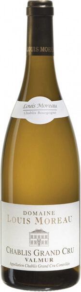 Вино Domaine Louis Moreau, Chablis Grand Cru Valmur AOC, 2019