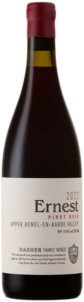 Вино Hasher Family Estate, Ernest Pinot Noir, 2022