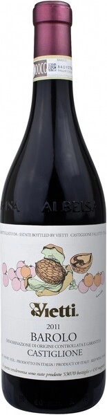 Вино Vietti, Barolo Castiglione DOCG, 2011