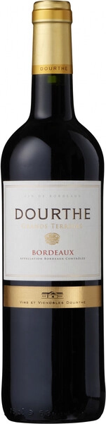 Вино Dourthe, Grands Terroirs Bordeaux Rouge AOC, 2022