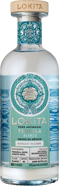 Текила Lokita Blanco Puro Artesanal, 0.7 л