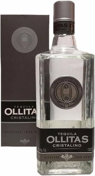 Текила "Ollitas" Cristalino Reposado, gift box, 0.75 л