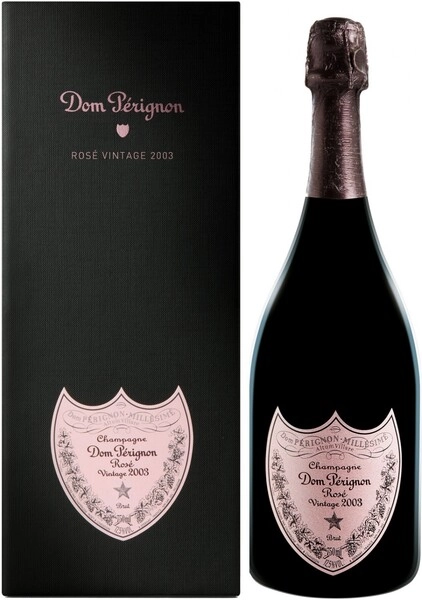 Шампанское Dom Perignon, Rose Vintage 2003 Brut, in gift box