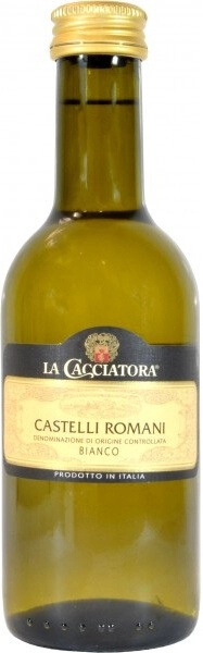Вино "La Cacciatora" Castelli Romani DOC Bianco, 2024, 250 мл