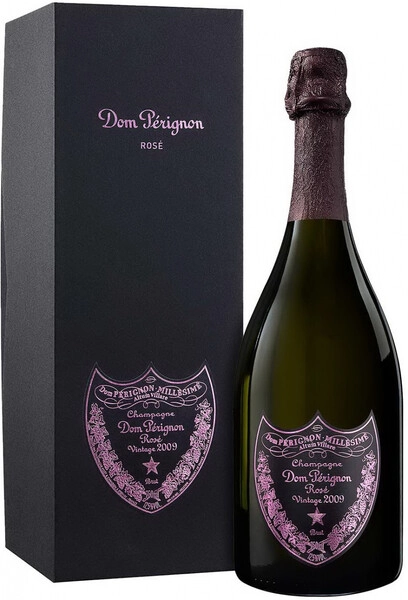 Шампанское Dom Perignon Rose Vintage Extra Brut, 2009, gift box