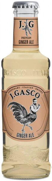 Вода J.Gasco Ginger Ale, 200 мл