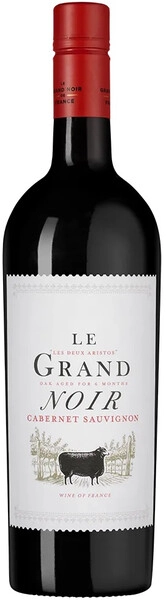 Вино "Le Grand Noir" Cabernet Sauvignon, Pays d'Oc IGP, 2024
