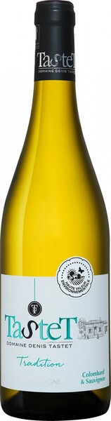 Вино Domaine Denis Tastet, Tradition Colombard & Sauvignon, Cotes de Gascogne IGP, 2023
