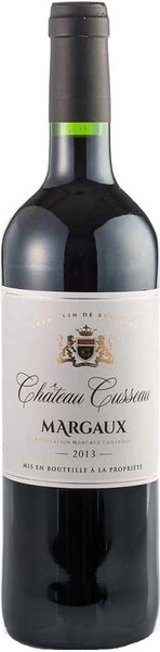 Вино Chateau Cusseau, Margaux AOC, 2013