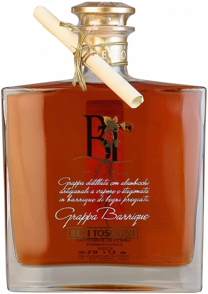 Граппа Bepi Tosolini, Girale Grappa di Chardonnay, 0.7 л