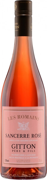 Вино Gitton Pere & Fils, Les Romains Sancerre Rose AOC, 2021