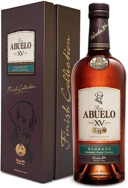 Ром "Abuelo" Anejo XV Anos, Oloroso Sherry Cask Finish, gift box, 0.7 л