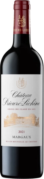 Вино Chateau Prieure-Lichine, Margaux AOC, 2021