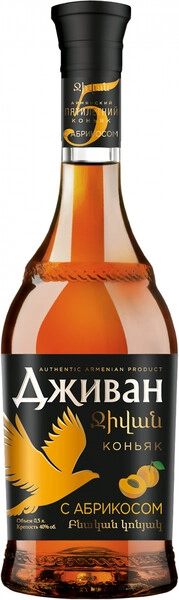 Бренди Дживан С абрикосом, 0.5 л