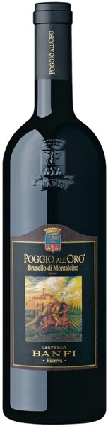 Вино Banfi, Poggio all'Oro, Brunello di Montalcino Riserva DOCG, 2007