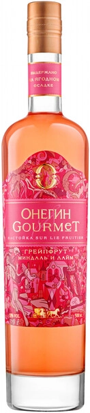 Ликер Онегин, Гурмэ Грейпфрут, Миндаль и Лайм, настойка сладкая, 0.5 л