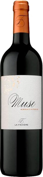 Вино La Faviere, Muse Bordeaux Superieur AOC, 2022